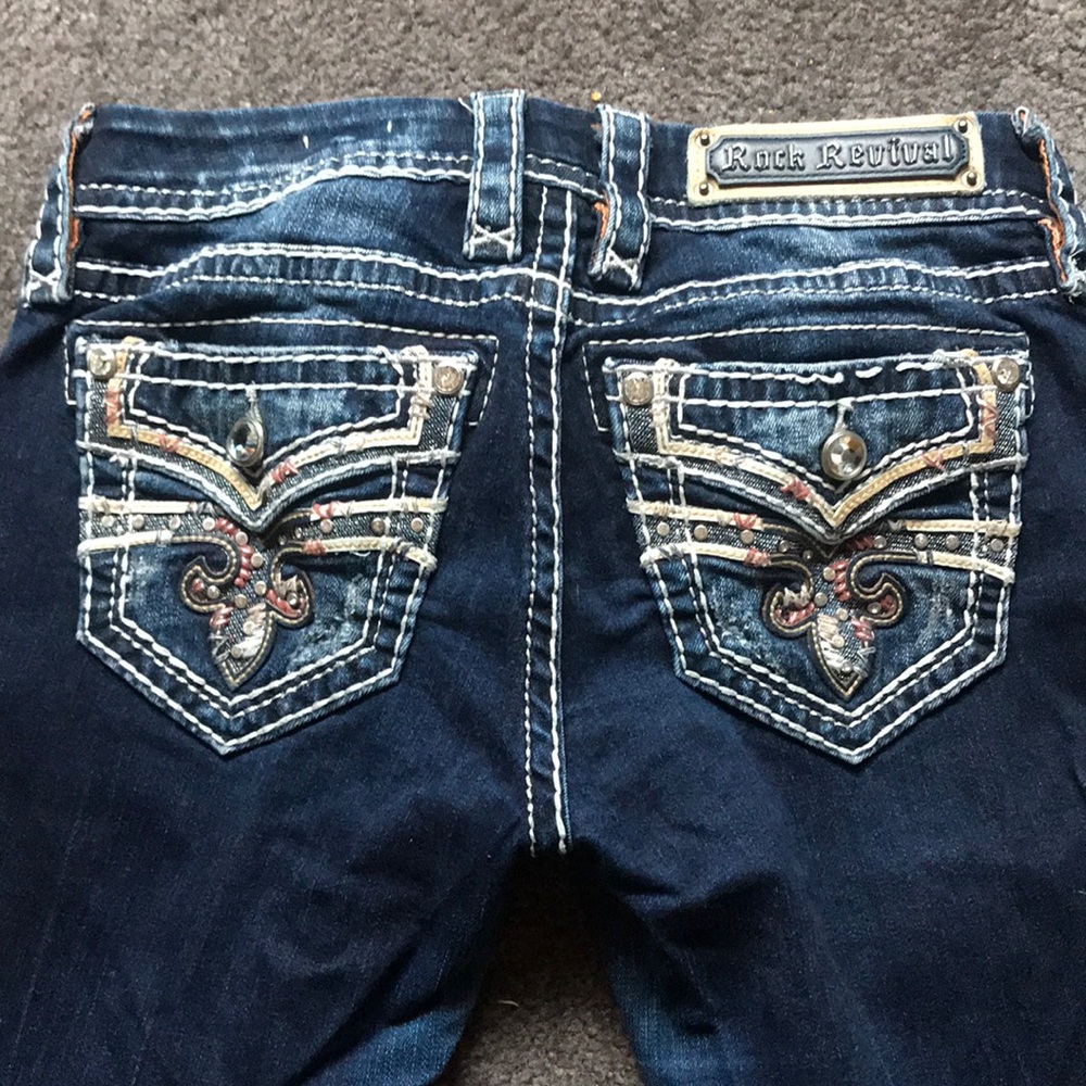 Rock revival skinny jeans